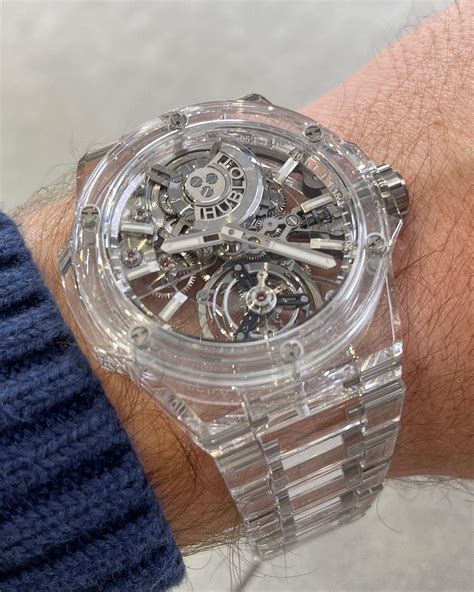 hublot big bang transparente|big bang tourbillon.